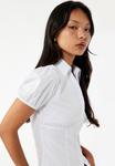 Блуза Koton Button-down blouse, White - фото 3