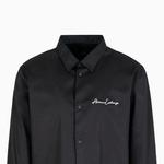 ARMANI EXCHANGE AE SS24 Рубашка мужская черная - фото 8