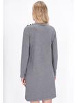 Длинное платье DreiMaster Klassik, серый меланж - фото 4