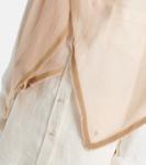 Шарф из кашемира и шерсти The Row, Light Beige - фото 3