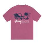 Футболка Stussy Shells Tee, цвет Berry - фото 2