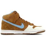 Кроссовки Nike SB Dunk High Skate Mental, коричневый/синий - фото 2