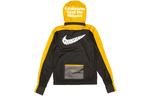 Куртка lab x gyakusou half zip hooded top 'dark yellow' Nike, мультиколор - фото 2