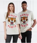 Футболка Oversize fit Kenzo, серый - фото 3
