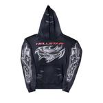 Худи Hellstar Airbrushed Skull Hoodie, черный - фото