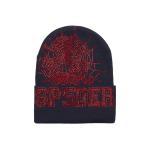 Шапка Sp5der Web Beanie, цвет Navy/Red - фото