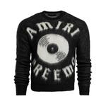 Свитер Amiri Preemo Crew, Black - фото