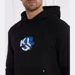 Толстовка обычного кроя с монограммой Karl Lagerfeld, черный - фото 3