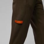 Брюки x paris saint-germain sweatpants 'palomino' Air Jordan, зеленый - фото 3