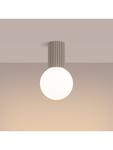 Plafond ORBITAL 1 taupe H 21 cm Nice Lamps - фото 3