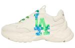 Кроссовки MLB Big Ball Chunky Chunky Sneakers Unisex Low-Top Beige Blue/Green - фото