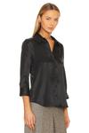Блузка L'AGENCE Dani, черный - фото 2