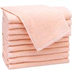 Гостевые полотенца набор  Zollner, оранжевый - фото