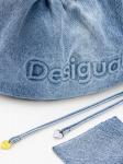 Desigual Сумка через плечо из синего денима - фото 6