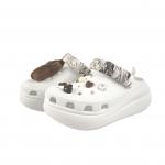 Crocs Crush Clog Puff, кроксы унисекс white - фото 4