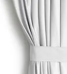 Бархатная штора 140x245 см, белая 140X245 AmeliaHome - фото 9