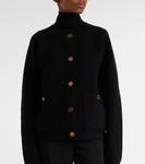 Кардиган из смеси шерсти и кашемира Toteme, черный - фото 6