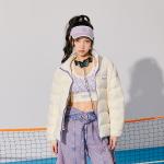 Nerdy Унисекс пуховик, Beige - фото 4