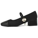 Туфли Мэри Джейн женские Daphne, черный - фото