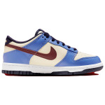 Кроссовки Nike Dunk Skateboarding Shoes Women's Low-top Blue/Red, синий - фото 2