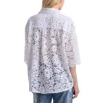 Рубашка со шнуровкой MICHAEL KORS, белый - фото 5