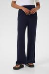 Широкие брюки Kaffe Edith, темно-синий - фото 2