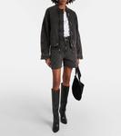 Стеганая джинсовая куртка Celiany Isabel Marant, цвет dark grey - фото 2