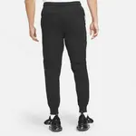 Штаны спортивные технологичные флисовые легкие Nike, черный - фото 3