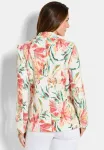 Floraler aus waffel blazer Goldner, Colourful Patterned - фото 3