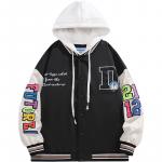 Бейсбольная куртка унисекс Doraemon, Черный - фото 23