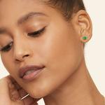 Серьги с бриллиантами Pavé Bar Brilliant Earth - фото 2