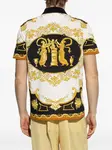Поло с узором Versace, белый - фото 4