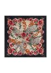 Шарф Roeckl BLOOMING WILDERNESS, Black Multi/Black - фото 2