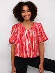 Топ в полоску Ariana KAFFE, Pink/Multi - фото 4