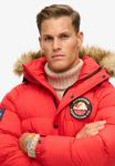 Парка EVEREST LONGLINE BAFFLED Superdry, красный - фото 4
