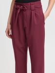 Обычные брюки ICHI Caisy, бургундия - фото 4