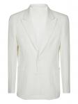Однобортный блейзер MARSEM, белый - фото