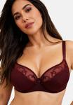 Бюстгальтер Vivisence Underwired bra, Burgundy/Bordeaux - фото 3