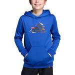 Детский свитшот Adidas, синий - фото