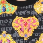 VERSACE Свитшот мужской черный - фото 5