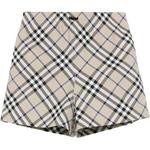 Шорты Check Deck Burberry, серый - фото