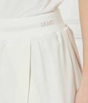 Юбка Liu Jo Sport с разрезом, экрю - фото 4