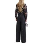 Футболка женская черная Self-portrait - фото 4