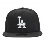 New Era Бейсболка унисекс черная, Black - фото 2