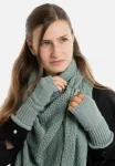 Набор кокосовых платков Knit Factory, Stone Green - фото 2