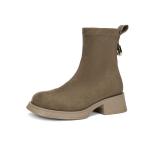 Ботильоны женские Gemeiq, хаки - фото 3