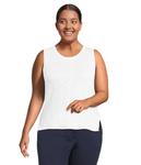 Свитер Mod-o-doc Hi-Lo Shell Sweater, белый - фото