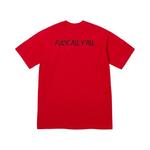Футболка Supreme Split Tee, Red - фото 3