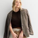 Джемпер с коротким рукавом для подростков Plus Size So, White Oak - фото 4