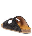 Пушистые сандалии PèPè, Nero - фото 3